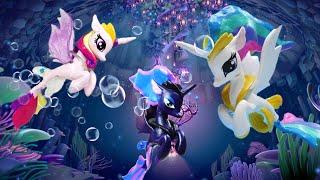 My Little Pony Custom Princess Celestia Luna Cadance Seapony Compilation