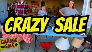 IF I DIDN'T FILM THIS GARAGE SALE YOU WOULDN'T BELIEVE IT