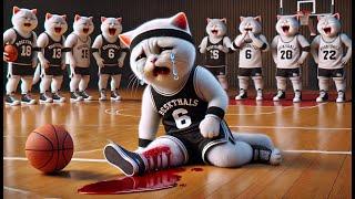 Cat Fight for Basketball Dream #aicatstory #cat #catlover #cutecat