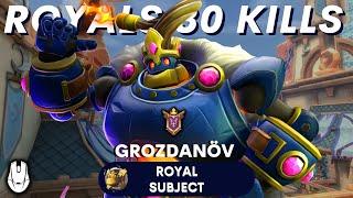 30 Kills Bomb King Royal Subject grozdanöv (Grandmaster) - Paladins Competitive Gameplay