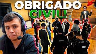 PAULINHO ANUNCIA SUA SAÍDA da CIVIL PARA LIDERAR o BOPE DO CAPITAL! GTA RP (Modder clips)