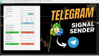 Telegram Signal Sender: A Must-Have Tool for Forex Traders || Send Signals from MT4 to Telegram