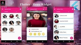 Flutter Tutorial - Flutter Hero Widget