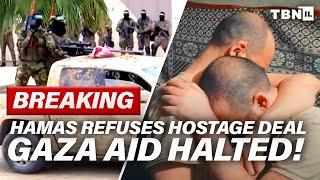 BREAKING: Israel FREEZES Gaza Aid – Hamas REJECTS Hostage Deal | TBN Israel