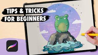 Procreate Tips & Tricks I wish I knew as a beginner