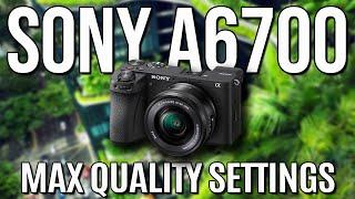 SONY a6700 Photo & Video settings explained & unlocked | IN DEPTH TUTORIAL
