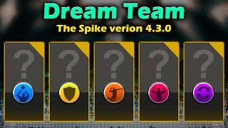 The Spike Dream Team version 4.3.0. Best S rank. Volleyball 3x3