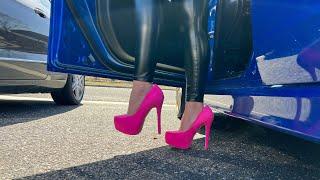 Asmr | Sounds of Walking in High Heels on Road and Sidewalk