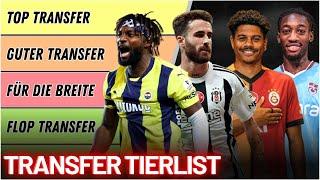 Transfer Tierlist: Wir bewerten die Sommer Neuzugänge der Süper Lig