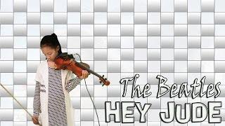 HEY JUDE _ THE BEATLES  [ VIOLIN COVER + LIRIK)