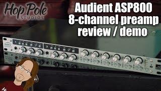 Audient ASP800 Review - Affordable 8 preamps over ADAT