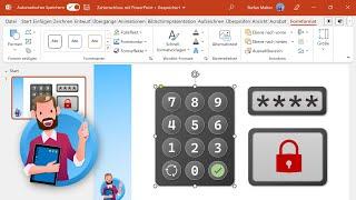 Zahlenschloss mit PowerPoint erstellen: Wer knackt den Code? [Anleitung]
