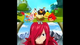 Angry birds vs anime