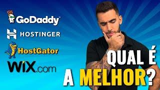 Qual a melhor hospedagem de sites de 2023? GoDaddy x Hostinger x HostGator x Wix!