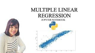 How to do Multiple Linear Regression in Python| Jupyter Notebook|Sklearn