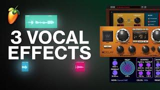 3 Vocal Effects You Need to Know in FL Studio