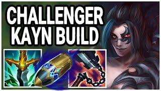 INCREDIBLE KOREAN CHALLENGER KAYN BUILD - League of Legends