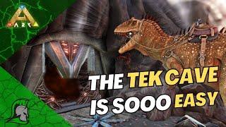 This is the best way to do the Tek Cave! | Ark Survival Evolved