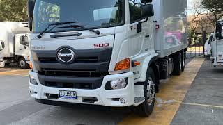 Truck Walk Around - Hino 500 Series - FL 2628 Fridge Truck - Australia