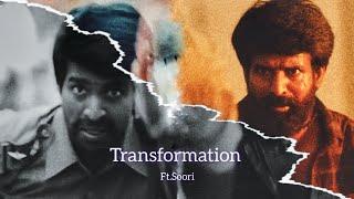 Soori Transformation WhatsApp Status | Garudan | Jailer Announcement Theme