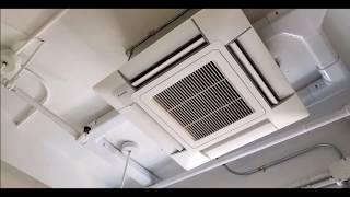 Daikin VRV IV Ductless Air conditioning on Window installation