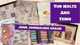 Mega Haul - Oodles of Junk Journal Gems - TEMU, Tim Holtz, Hobby Lobby, Michaels, Amazon