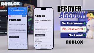 Forgot Roblox Password? - Recover Account Without Email / Phone Number!