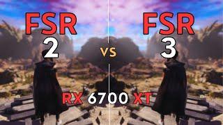 RX 6700XT : FSR 3 vs FSR 2 1440p ULTRA in FORSPOKEN.