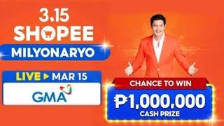 SHOPEE MILYONARYO | How to JOIN and WIN in SHOPEE MILYONARYO | Up to 1 MILLION Prizes