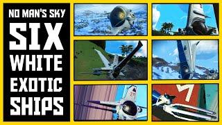 No Man's Sky - Six White Exotic Ship Locations - No Mans Sky 2022