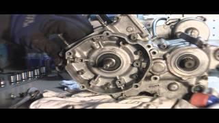 YZ125 Tear Down Part 5: Splitting 2 stroke Engine Case (cases)