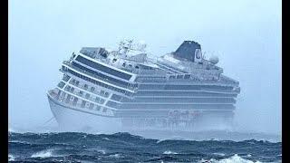 Cruise Line Passengers Trapped in a Heavy Storm.