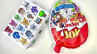  Paper DIY Incredibox SPRUNKI PHASE #4 Kinder Joy Blind Bag Unboxing | How to make It?