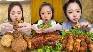 ASMR CHINESE MUKBANG FOOD EATING SHOW 요리 먹방 :) 이거 맛있네? 칼비빔국수 #vlog156