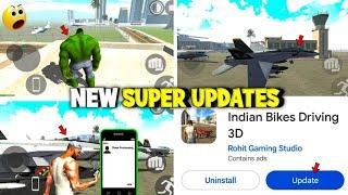 Indian Bikes Driving 3d New Update|New Hulk‍️ Power And New Jet ️Plane|Gaming Warrior