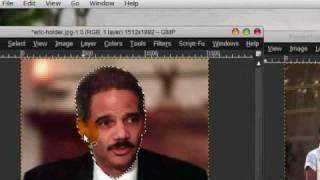 How to Replace Someone's Face with Someone Else's in Gimp