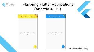 Flavoring Flutter Applications (Android & iOS)