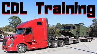 TRUCKING Around AMERICA From Florida To California |Transporting Military Loads| Life On The Road |