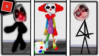 How to get ESCAPED, FOOTAGE, CLOWNING AROUND BADGES in TROLL FACE RP (BETA) - Roblox