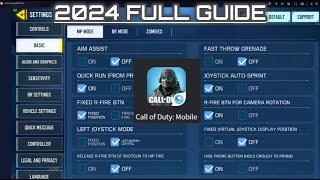 Someshyguy's 2024 Gameloop/CODM FULL Settings Guide