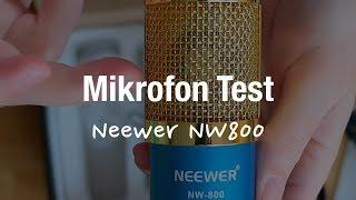 Neewer NW800 Kondensator Mikrofon (Unboxing und Sound Test)