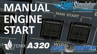 A320 MANUAL Engine Start - Let's do it the conventional way | Real Airline Pilot