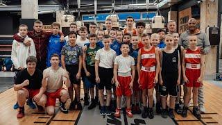 Тренировка с кубинским тренером Хулио Ли Эчаварриа юных петербургских боксеров