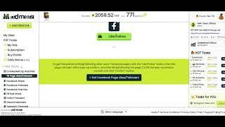 free facebook likes addmefast | get free followers and also earn money