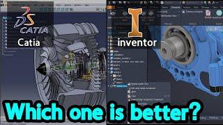 CATIA or Inventor | Which one is Better?