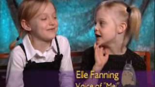 Dakota and Elle Fanning - My Neighbor Totoro