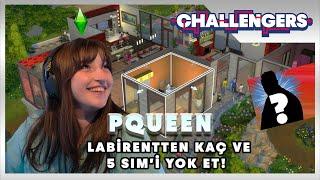 Pqueen The SIMS 4'te challenge'ları tamamlayabilecek mi? - Challengers #2