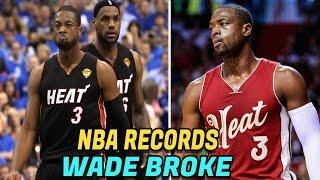 6 NBA Records Dwyane Wade Has Broken! Crazy NBA Records NBA Fans Must Know!