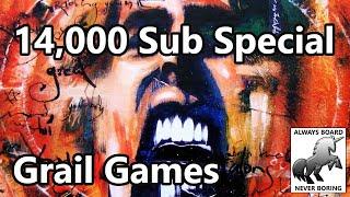 14000 Subscriber Special - Top 7 Grail Games, a Huge Thank You & Future Board Game Content