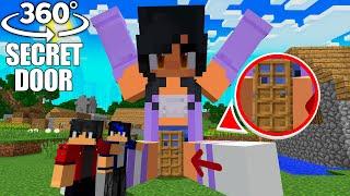 The MOST SECRET BASE INSIDE APHMAU in Minecraft 360°